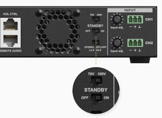 Audac SPC206 - cecha 1