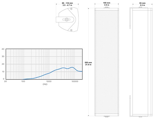 Biamp Desono COLW41 - cecha 1