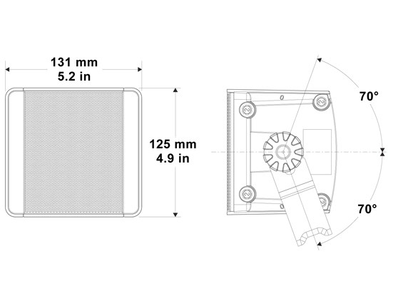 Biamp Desono KUBO3T - cecha 1