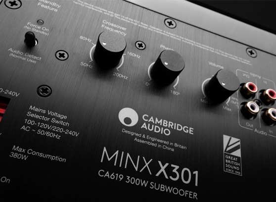 Cambridge Audio MINX X301 - cecha 3