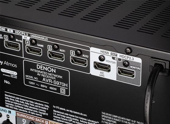 Denon AVR-S970H - cecha 2