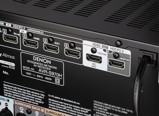 Denon AVR-S980H - cecha 5