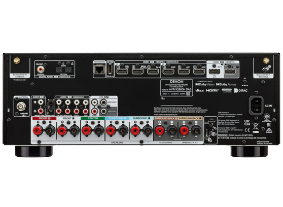 Denon AVR-X2900H DAB - cecha 4