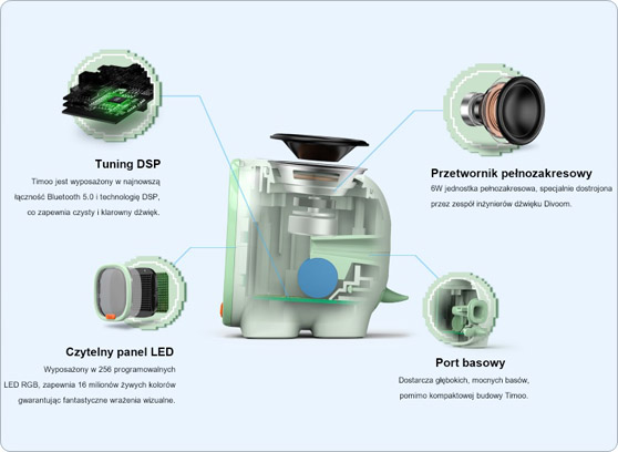 Divoom Timoo - cecha 1