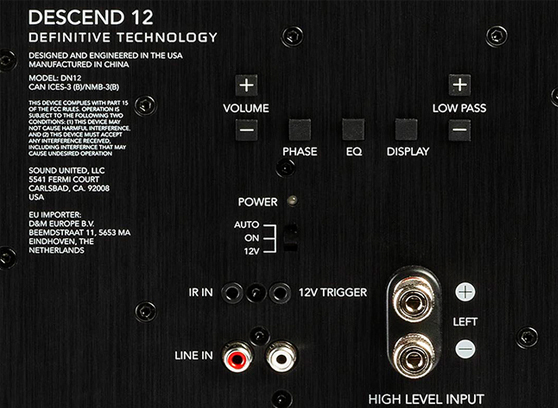 Definitive Technology Descent DN12 - cecha 4