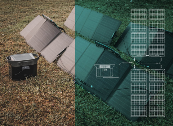 EcoFlow - Panel fotowoltaiczny 110W - cecha 2