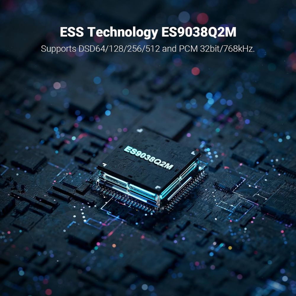 Podwójne wyjścia słuchawkowe 3,5mm i 4,4mm