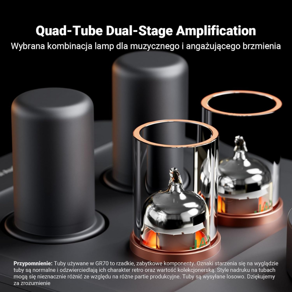 Przełączalne tryby impedancji Fosi GR70