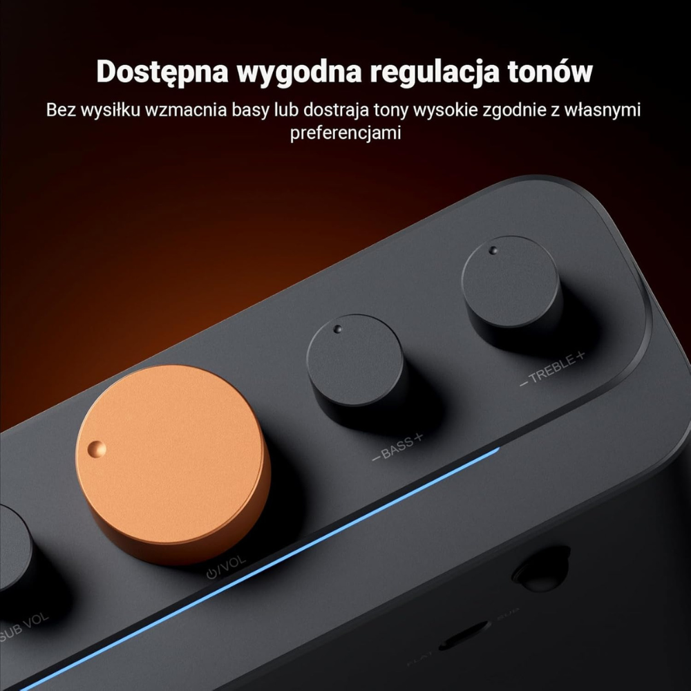 Przełącznik SUB/CEN w HT4S