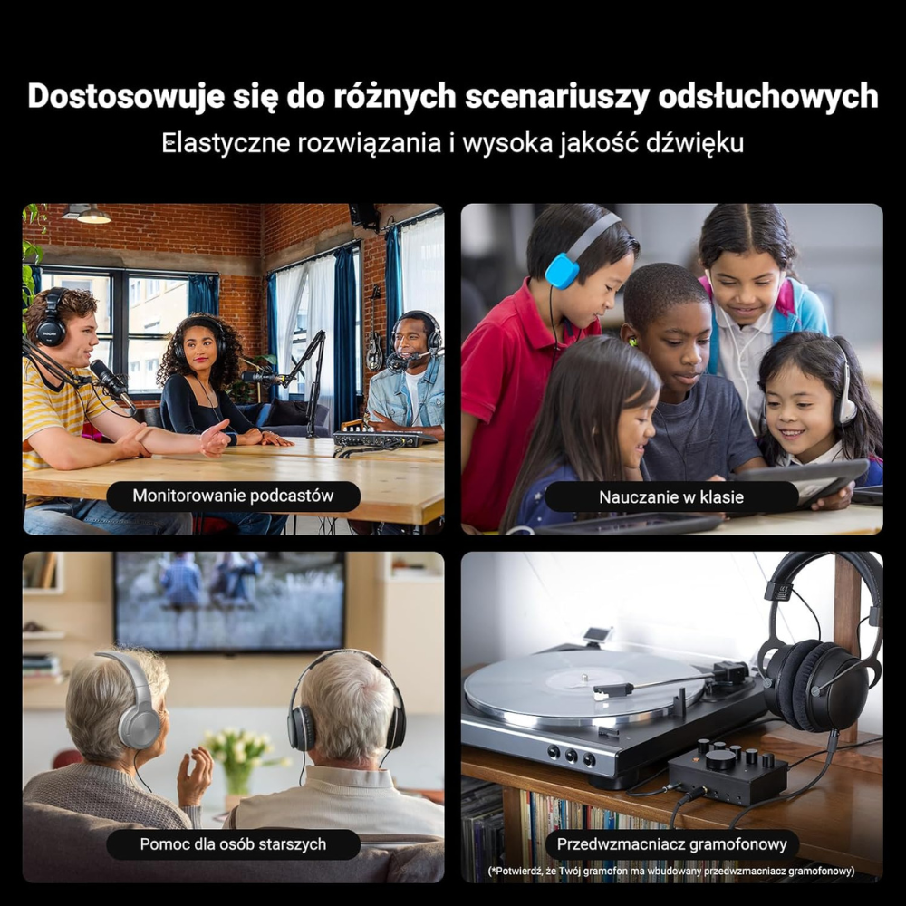 Regulacja głośności i mute