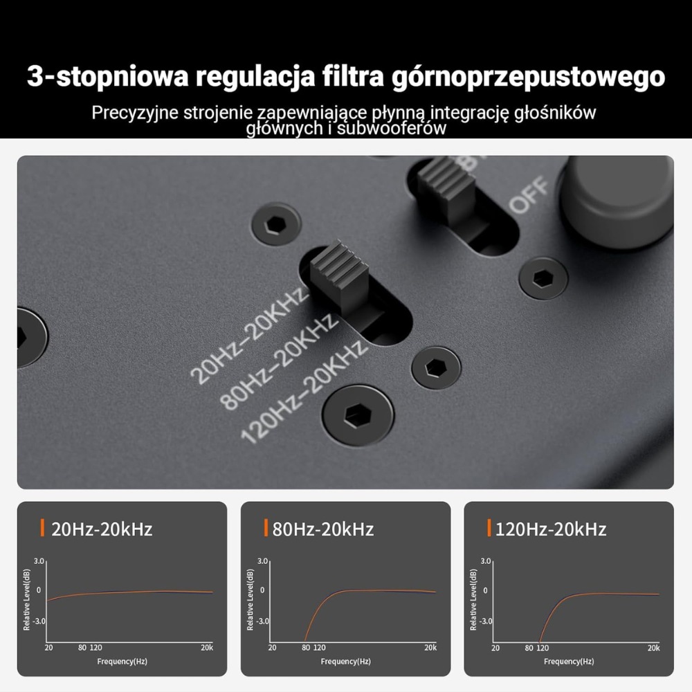 Regulacja barwy i balans L/R Fosi ZP3