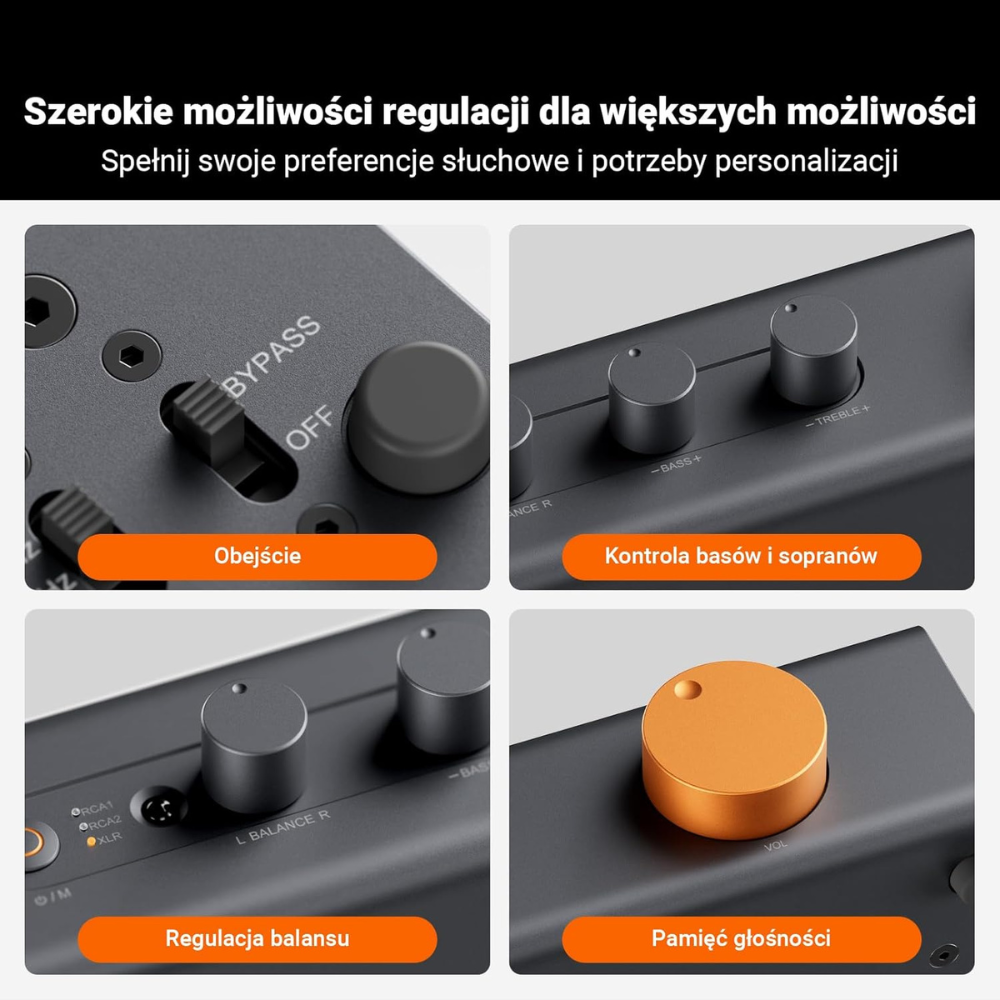 Parametry techniczne SNR THD ZP3