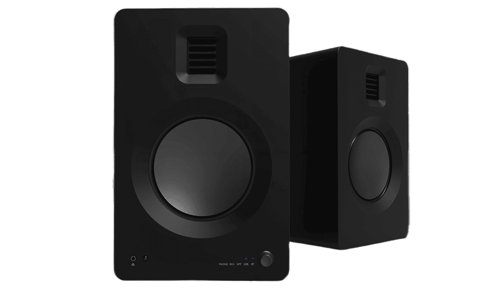 Przetworniki AMT i aluminiowe woofery