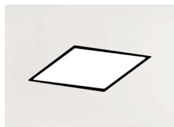 Kauber Frame Frameless White Ice - cecha 1