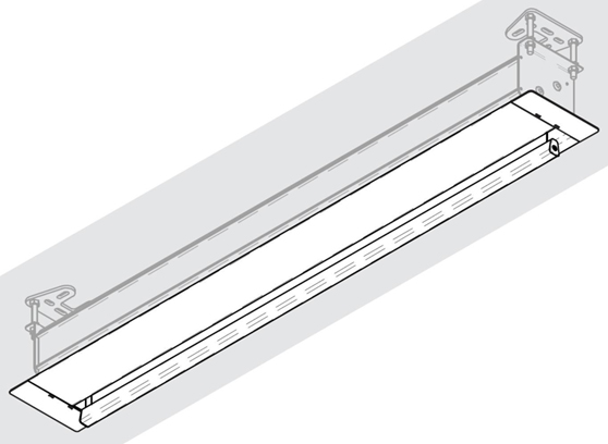 Kauber InCeiling Black Top Clear Vision - cecha 2