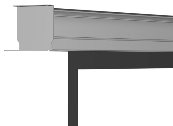 Kauber InCeiling XL Black Frame Clear Vision - cecha 2