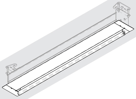 Kauber InCeiling XL Tensioned Black Top Clear Vision - cecha 2