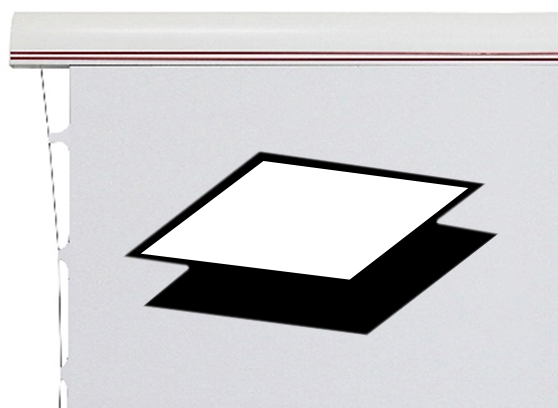 Kauber Red Label Tensioned Edge Free Clear Vision - cecha 1