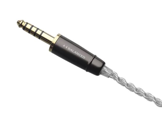 Meze Audio MMCX to 4.4 mm Balanced Silver-Plated Upgrade Cable - cecha 2