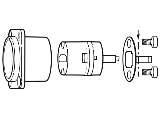 Neutrik NAHDMI-W-B - cecha 1