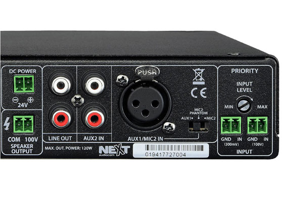 NEXT Audiocom MX120 - cecha 2