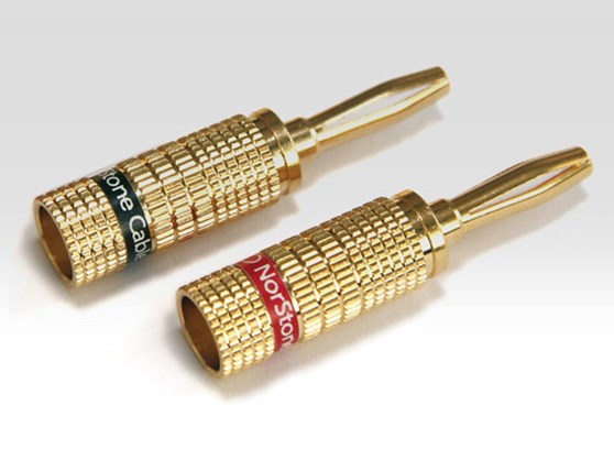 NorStone Banana Plugs Gold - cecha 1