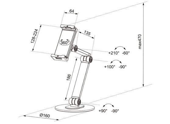 Neomounts BS15-550 - cecha 1