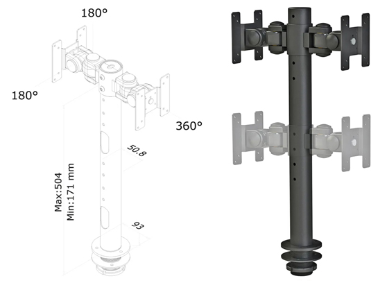 Neomounts FPMA-D050D - cecha 2