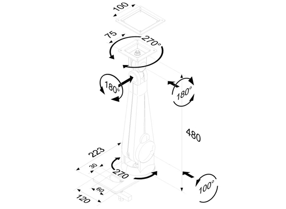 Neomounts FPMA-D200 - cecha 1
