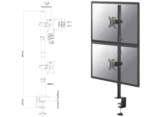 Neomounts FPMA-D550DV - cecha 2