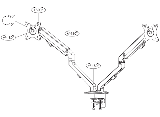 Neomounts FPMA-D650D - cecha 1