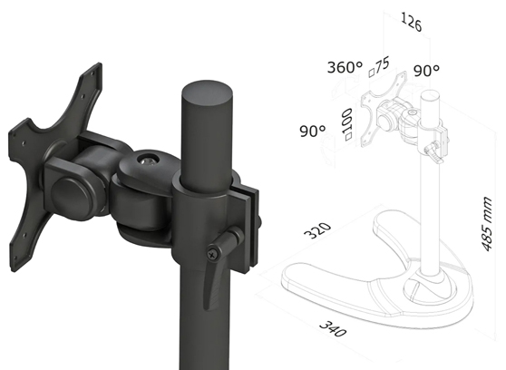 Neomounts FPMA-D700 - cecha 1
