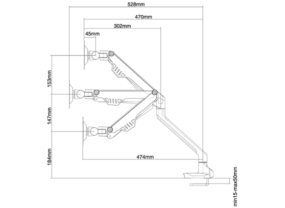Neomounts FPMA-D750 - cecha 1