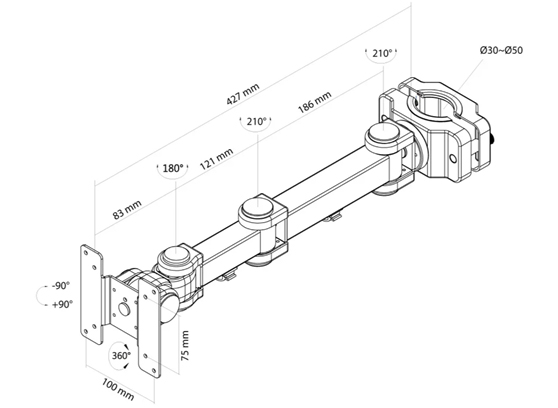 Neomounts FPMA-WP300 - cecha 1