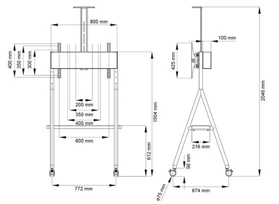Neomounts NS-M1500 - cecha 2
