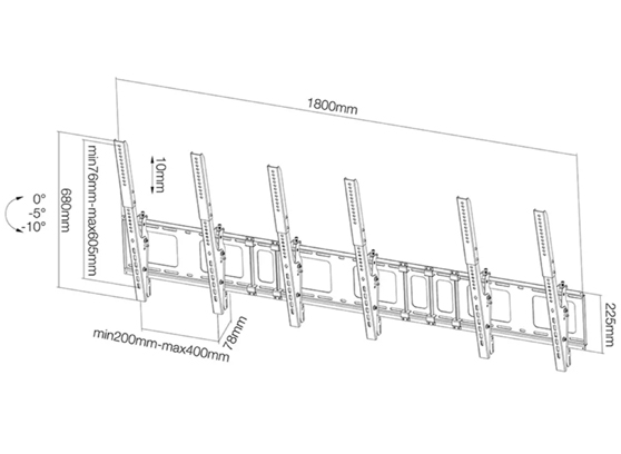 Neomounts NS-WMB300P - cecha 2