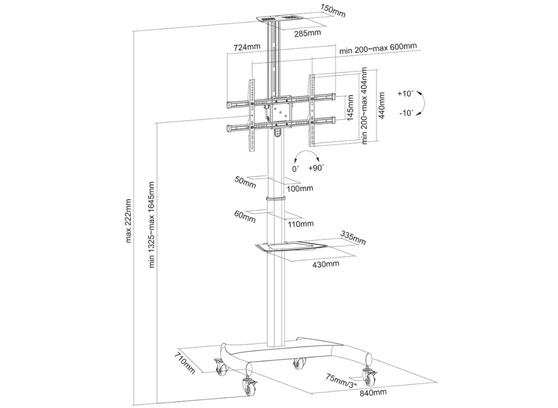 Neomounts PLASMA-M1900E - cecha 2
