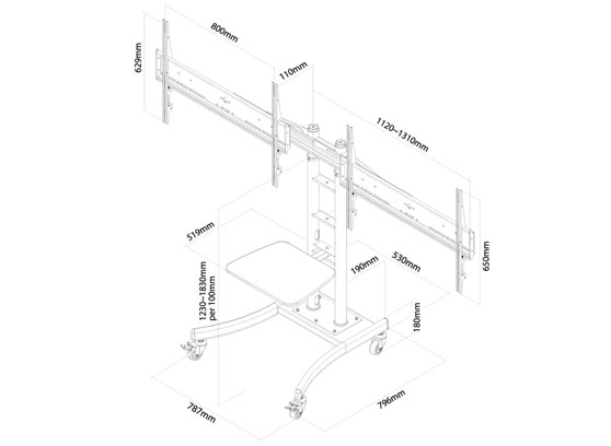Neomounts PLASMA-M2000ED - cecha 2