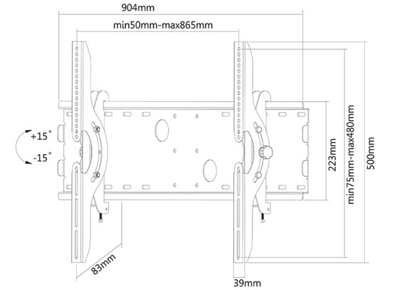 Neomounts PLASMA-W200 - cecha 1