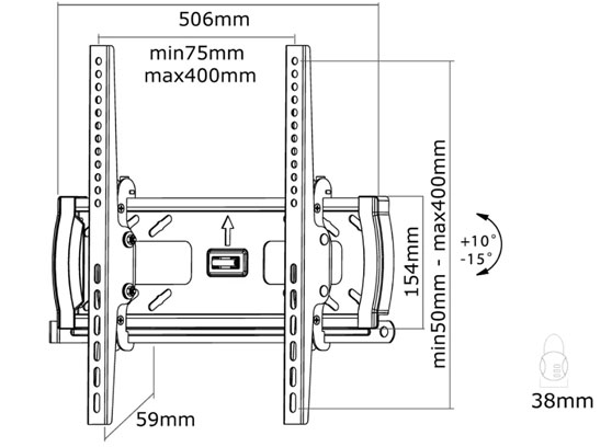 Neomounts PLASMA-W240 - cecha 1