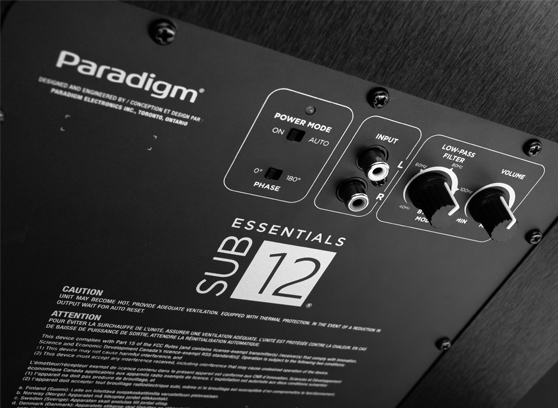 Paradigm Essentials Sub 12 - cecha 3
