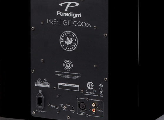 Paradigm Prestige 1000SW - cecha 2