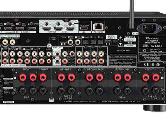 Pioneer SC-LX704 - cecha 3