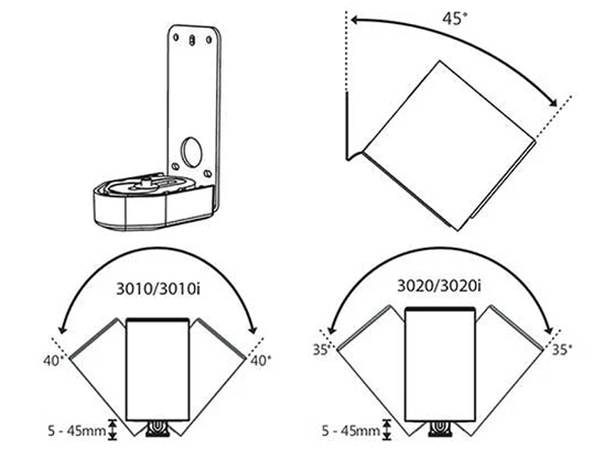 Q Acoustics WB50 Wall Bracket - cecha 1