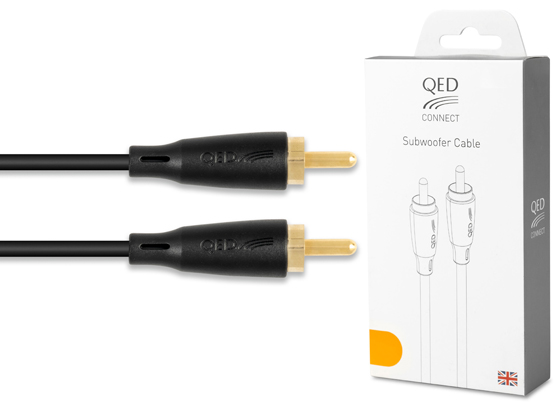 QED Connect Subwoofer Cable - cecha 1