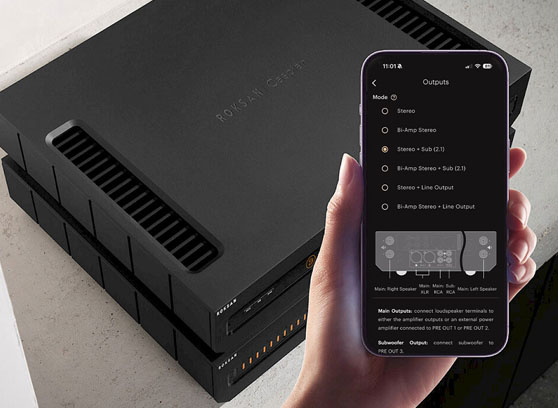Roksan Caspian 4G Integrated Amplifier - cecha 4