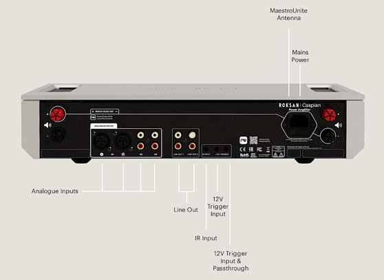 Roksan Caspian 4G Power Amplifier - cecha 2