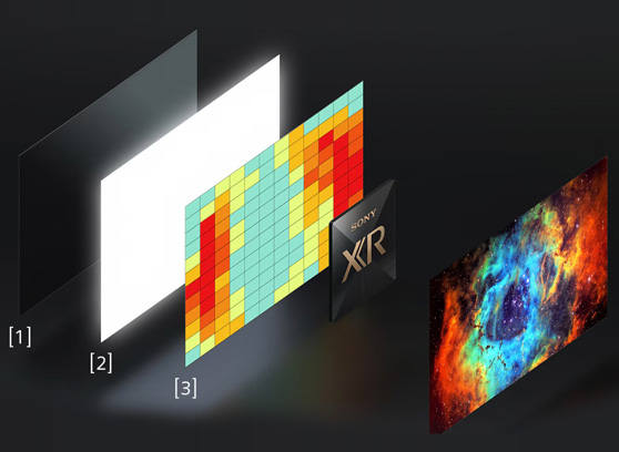 Sony FWD-77A95L Bravia XR - cecha 2
