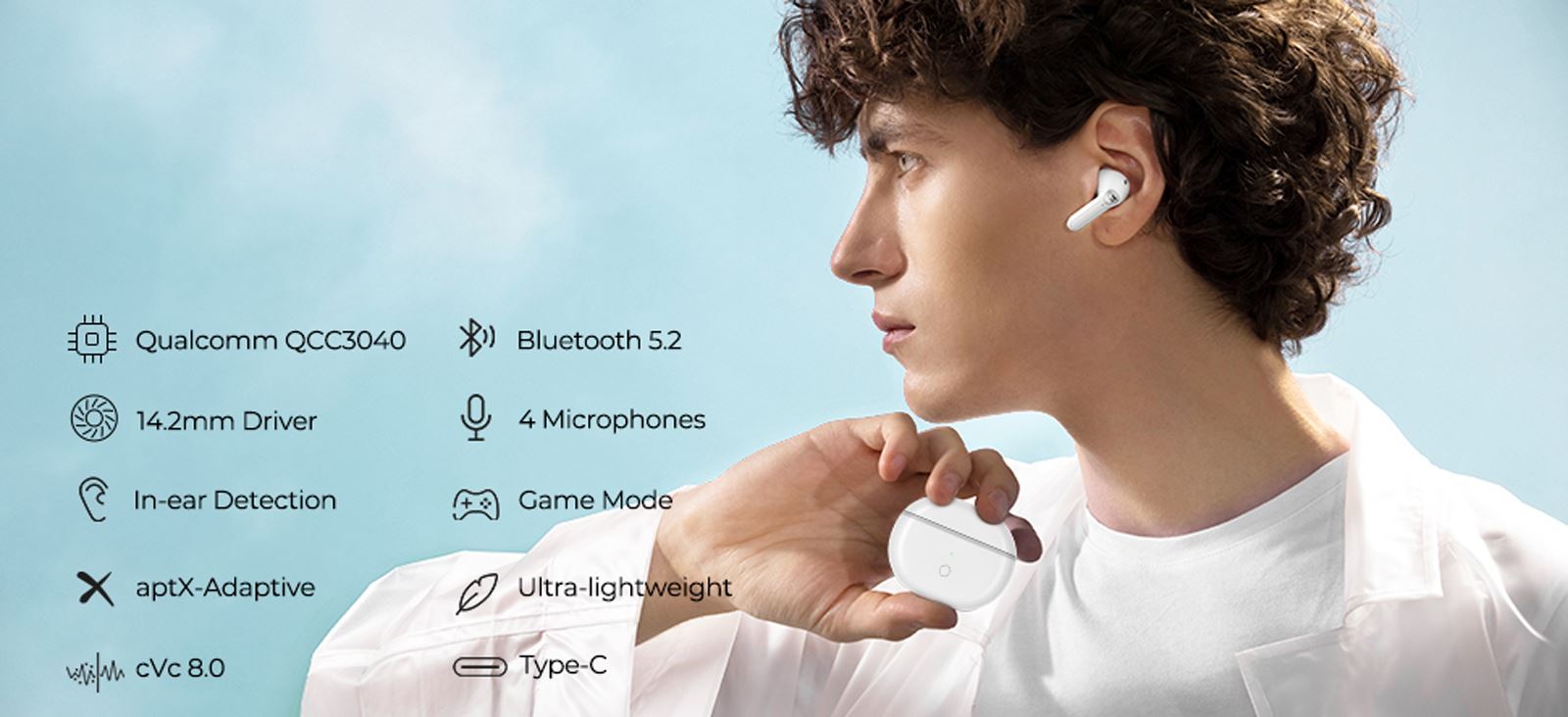 SOUNDPEATS Air3 Deluxe - lifestyle