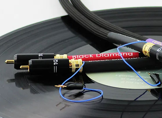 Tellurium Q Black Diamond Turntable RCA - cecha 2